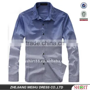 Latest Omber Checker Non-iron Slim Fit Casual Shirt for Men thumbnail-1