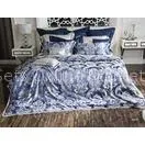Blue Silk Jacquard Noble Luxury Bed Sets Exquisite For Business Men thumbnail-1