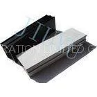 Rectangular Black Tube Stamped Metal Parts / Aluminum Stamping Accessories thumbnail-1