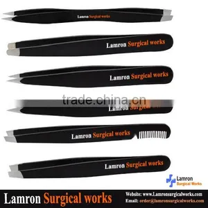 Slant Tweezers, Point Tweezers, Square Tip Tweezers, Beauty Tweezers thumbnail-1