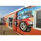 Lightweight And Convenient Prefab Steel Frame Modular Homes For Shop thumbnail-1