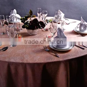Factory Wholesale Hotel Restaurant Banquet Party Round Wedding Linen Table Cloth thumbnail-3