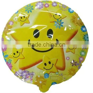 Star Printed Lovely Self Inflating Balloon thumbnail-1