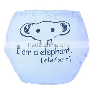 Lovely Lion Pattern and Wried Printed Soft Training Pants Baby Cloth Diaper thumbnail-2