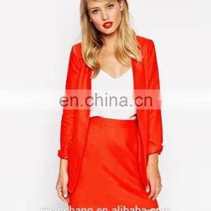 Design Bright Color Women Fashion Blazer 2015 Hot Sale thumbnail-2