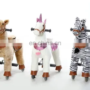 HI CE/AZO/RoSH Standard Walking Animal Ride on Toy Horse for Kids thumbnail-3