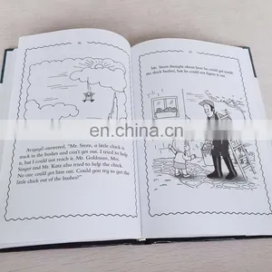 Hot Sale China A4/A3/A5 Cheap Custom Hardcover Story Book for Children Reading thumbnail-3