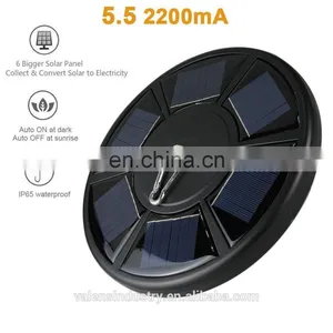 Flagpole Solar Light 24LED Downlight Lighting for 15 to 25 Ft Flag Pole Topper, Auto On/Off Night Light thumbnail-1