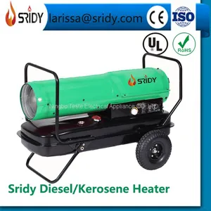 DH-60A Space Heaters 60KW Industrial Diesel Paraffin Space Heater on Wheels 204700 BTU Kerosene Heating thumbnail-2