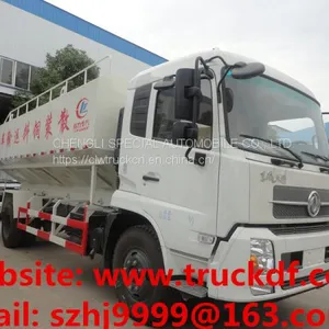 Cheapest Price 2018s Best Seller-Euro 5 Dongfeng Tianjin 10tons Poultry Feed Transported Truck for Sale thumbnail-2