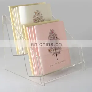2 Tier Acrylic Wedding Greeting Card Display Stand thumbnail-1