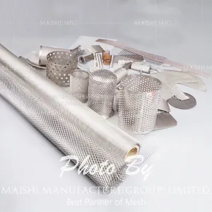 Stainless Steel Filter Tubes Cylinder Mesh thumbnail-2