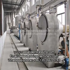 Cassava Starch Processing Machine for Making Starch thumbnail-1