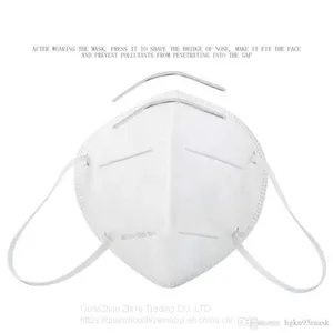 KN95 Mouth Muffles FFP2 KN95Mask 95% Filtration Breathable Dust-Proof Mouth Muffle Face Guard for Work Outdoor Walk Home Pr thumbnail-2