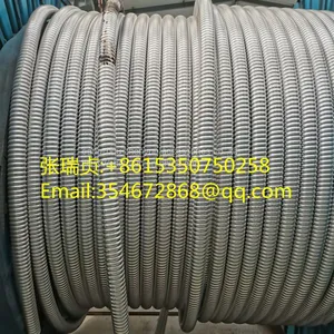 XLPE Insulated Corrugated Aluminum Sheath or Welding Corrugated Aluminium Sheath PE Sheath Power Cable thumbnail-3