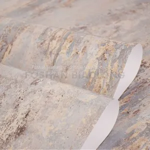 Opaque Waterproof High Gloss Marble Pattern PVC Vinyl Film for Wrapping Aluminum Profile Skirting thumbnail-3