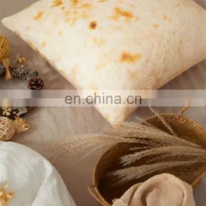 Custom Printed Picnic Pizza Blanket Mexican Burrito Food Throw Blanket thumbnail-5