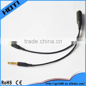 Made in China 3.5mm Stereo Jack Splitter Cable 1m thumbnail-1