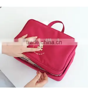 Makeup Organizer Hanging Cosmetic Bag Toiletry Kit for Travel Luggage thumbnail-3