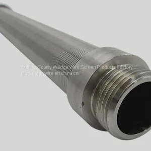 Wire Wrapped Sprial Screen Pipe, Stainless Steel Strainer Pipe thumbnail-2