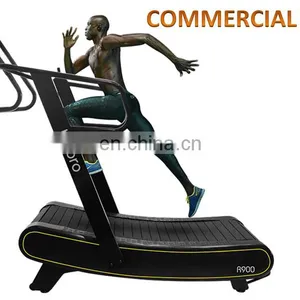 Exercise Treadmills Suitable for HIITCurved Treadmill & Air Runner Running Machine With High-end Display Burn More 30% Calories thumbnail-4