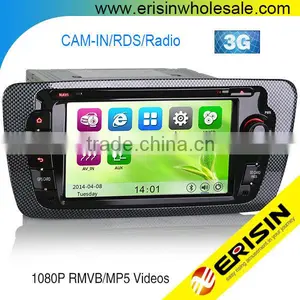 Erisin ES7695M 7" 2 Din Bluetooth Car Radio With GPS 3G for SEAT IBIZA thumbnail-1