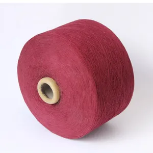 Keshu High Quality 50/50 Open End Recycled Cotton Polyester Blended Yarn for Socks thumbnail-2
