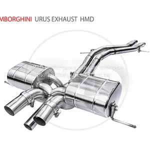 Stainless Steel Exhaust Modified Straight Downpipe For Lamborghini URUS Auto Parts Valve Whatsapp008613189999301 thumbnail-2
