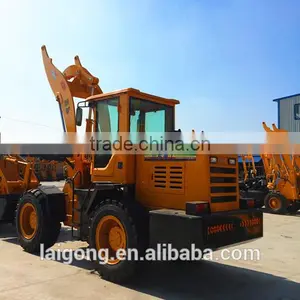 Mini Log Wood Grapple 2.5t Chinese Small Front End Loader thumbnail-1