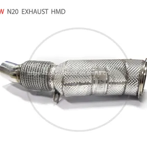 HMD Exhaust Manifold Downpipe for BMW N20 F30 F10 F32 3 4 5 Series Car Accessories With Catalytic Converter Header Catless Whatsapp008613189999301 thumbnail-3