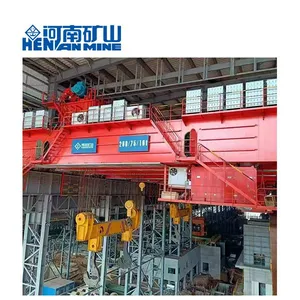 High Quality QDY Model Metallurgical Workshop Double Girder Ladle Crane for Steel Mill thumbnail-2
