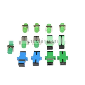 SC/APC Fiber Optic Adapter Single Mode Simplex SC APC Fiber Flange Optic Adaptor thumbnail-1