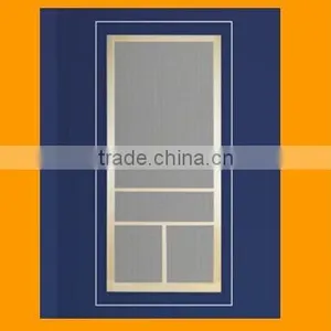 Screen Tight T-Bar Natural Wood Screen Door thumbnail-1