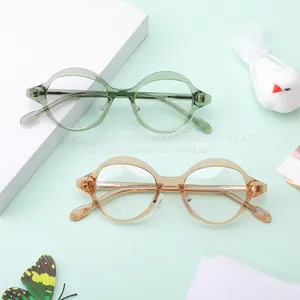 2022 Spectacle Frame Handmade Cellulose Acetate Eyeglass Frame thumbnail-2