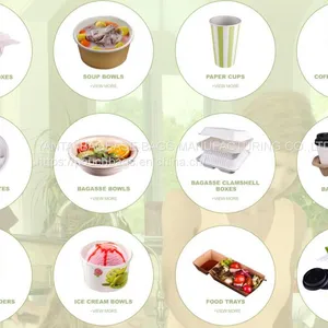 Eco Friendly Biodegradable Sugarcane Bagasse Tableware Sets Disposable Paper Pulp Plate 6 Inch Round Disc Bagease Packag thumbnail-5