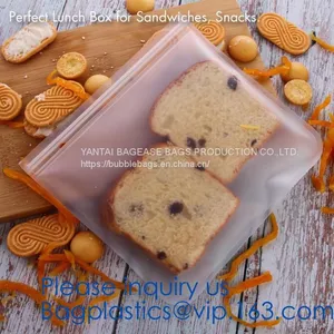 Reusable Food Grade Silicone Vacuum Food Fresh Bags Wraps Fridge Containers Refrigerator Bag Silicone Food Storage Bag thumbnail-1