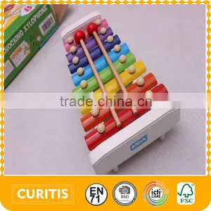2016 Hot Sale Children Musical Instruments 8 Tones Xylophone Wood Musical Instruments thumbnail-1