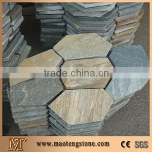 Rustic Flagstones With Mesh, Random Slate Flagstone Pavings, Winggreen thumbnail-1