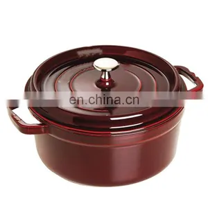 New Enamel Pot Cookware Casserole Cast Iron Pot thumbnail-1