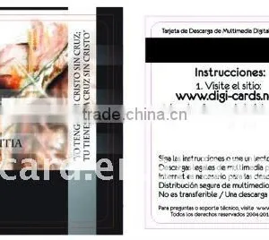 Plastic Barcode Card With uv Printing thumbnail-1