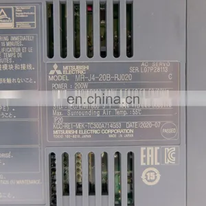 Original and New for Mitsubishi Servo Drives Servo Motor ac and Driver MR-J4-20B-RJ020 Amplifier thumbnail-2