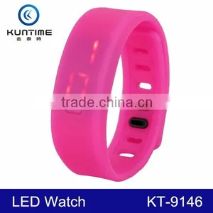 2015 Cheap Promotional Silicone Sports Led Bracelet Relojes for Men thumbnail-5