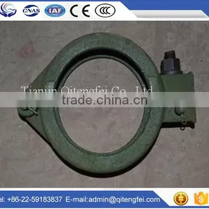 High Quality Forging and Casting Concrete Pump Rubber Hose Clamp thumbnail-5