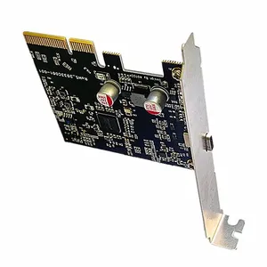PCI Express 20Gb 1 to USB Type C PCI-E Slot 4X to 16X USB3.2*2 Riser Pcie Riser Adapter thumbnail-1