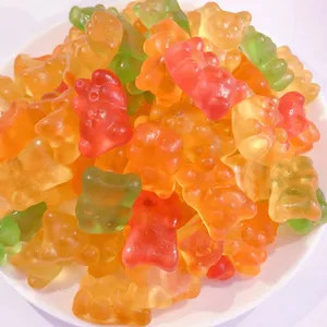 Quality OEM FDA Soft Gummy Candy and Sour Gummy Worm thumbnail-1