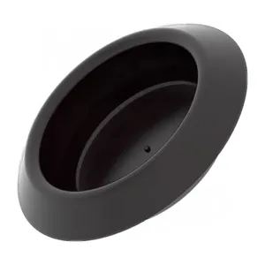 Flush Mount Black Auto Car Vehicle Body Sheet Metal Recessed 4 Inch Plastic Hole Plug SMR thumbnail-2