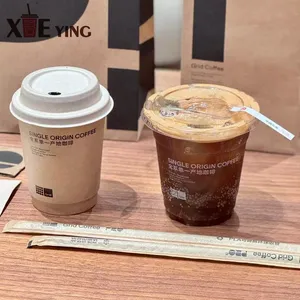 Disposable Paper Coffee Cups With Waterproof Coating for Quick and Convenient Use Paper Cup thumbnail-1