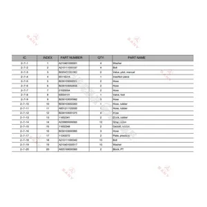 Genuine & OEM Spare Parts Catalog SANY Crane Parts Name for SANY Cranes thumbnail-5
