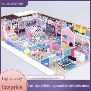 Large-scale Amusement Park Equipment for Children's Naughty Castle, Million Ball Pit, Kindergarten Slide, Trampoline Park, Amusement Park thumbnail-1