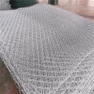 Hexagonal Mesh Gabion Box 80x100mm With Steel Frame for Retaining Walls thumbnail-1